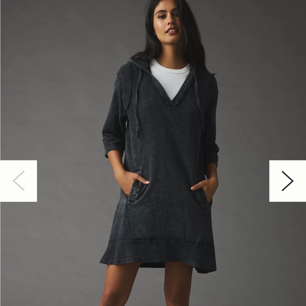 Anthropologie Daily Practice by Anthropologie Sport Hoodie Mini Dress
